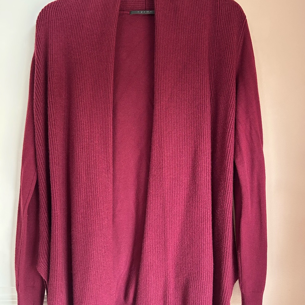 Women's Burgundy Sweater